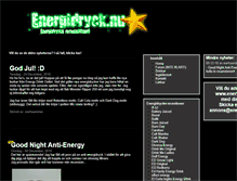 Tablet Screenshot of energidryck.nu